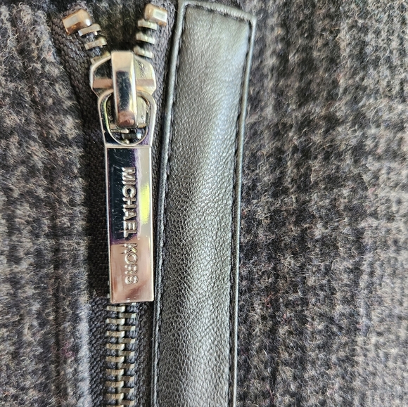 Michael Kors Side Zip Hooded Coat - Picture 14 of 15